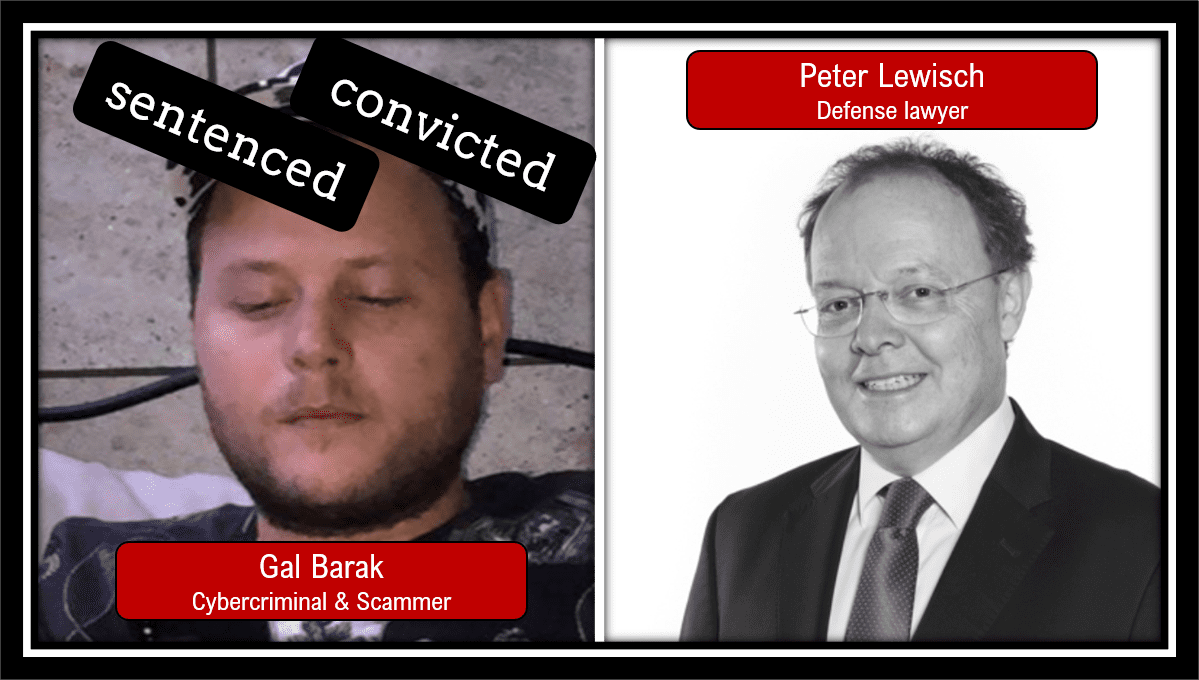 Gal Barak convicted and sentenced with Peter Lewisch