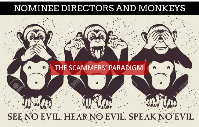 Scammers love wise monkeys