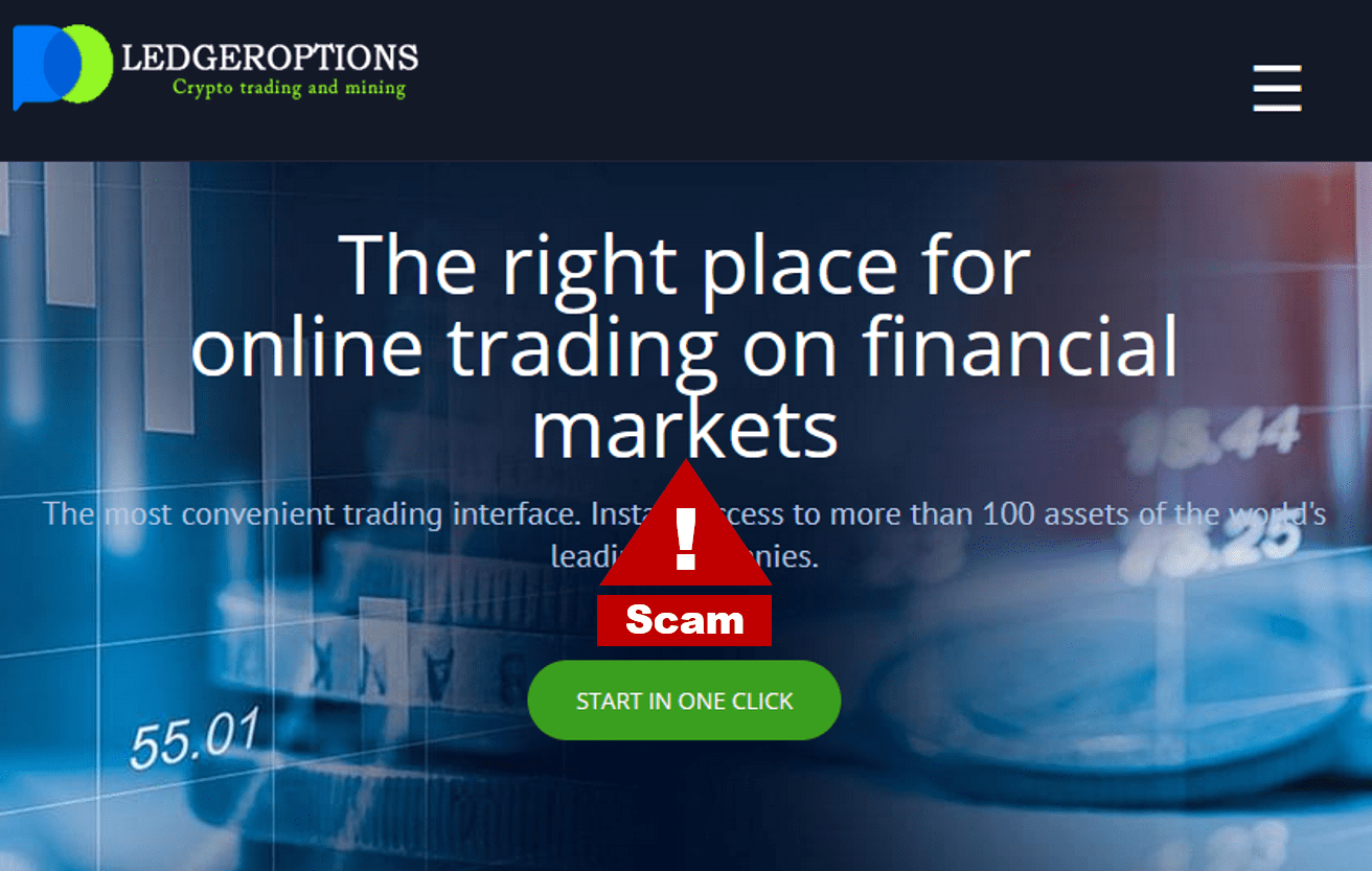 Investor warning Ledgeroptions broker scam and Tifiya Group