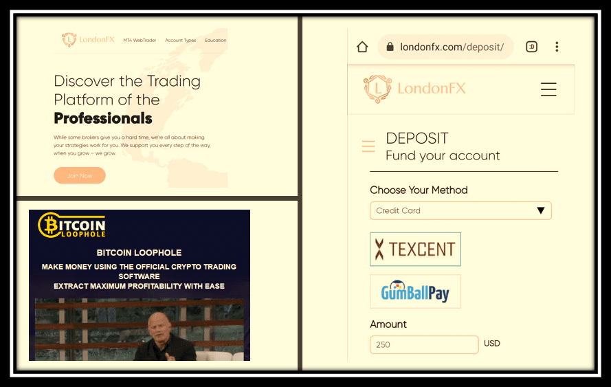 warning against LondonFX broker scam