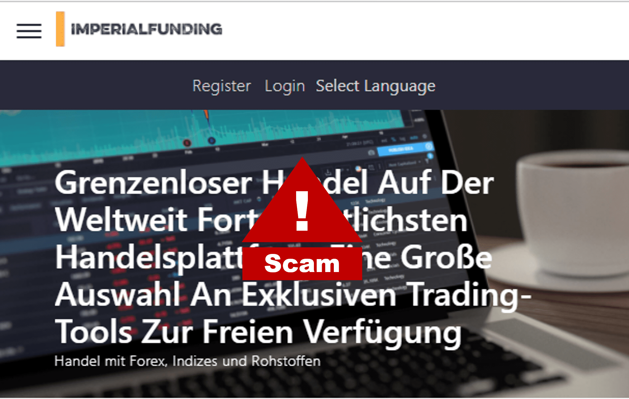 investor warning ImperialFunding broker scam