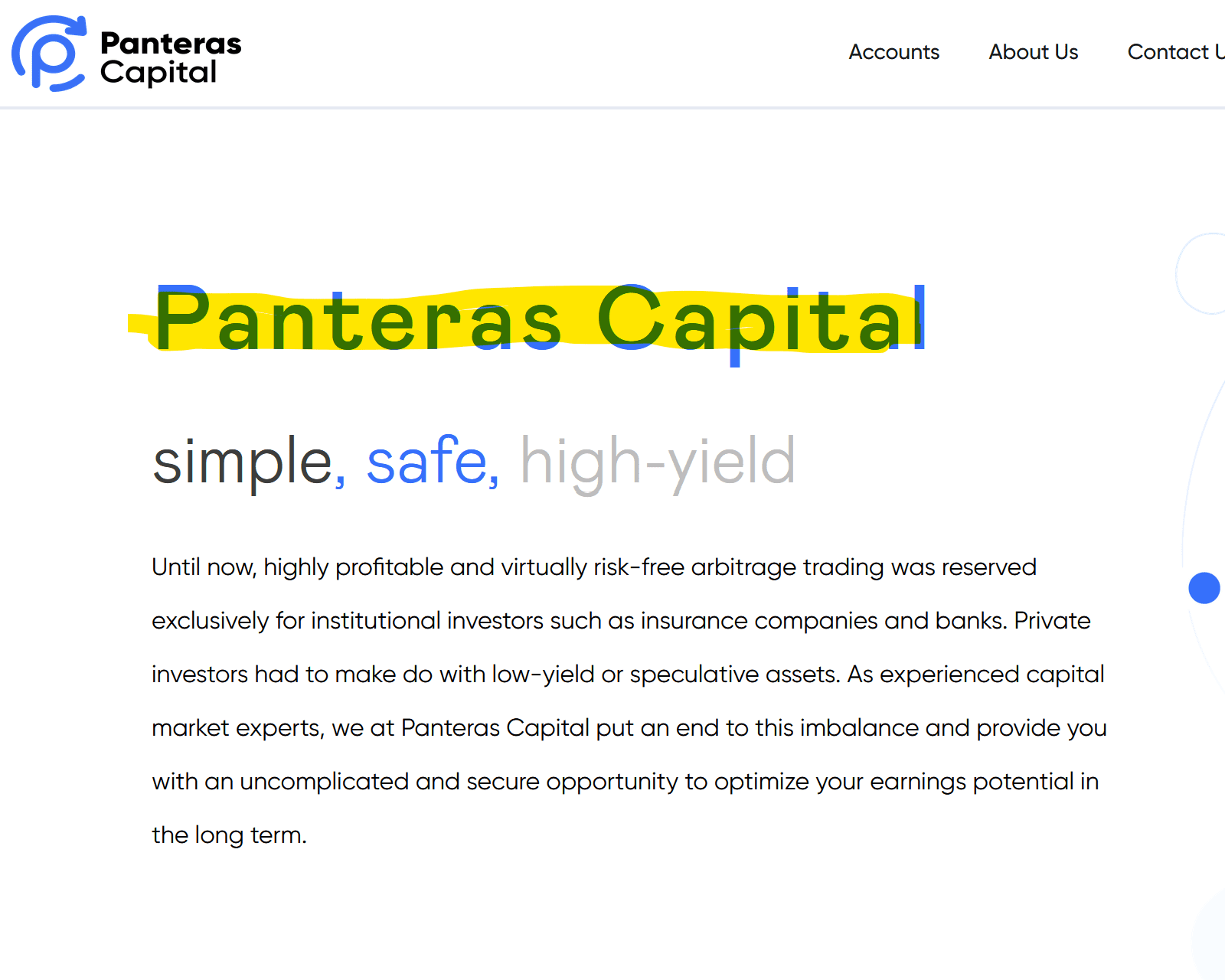 FMA warns against Panteras Capital crypto scheme