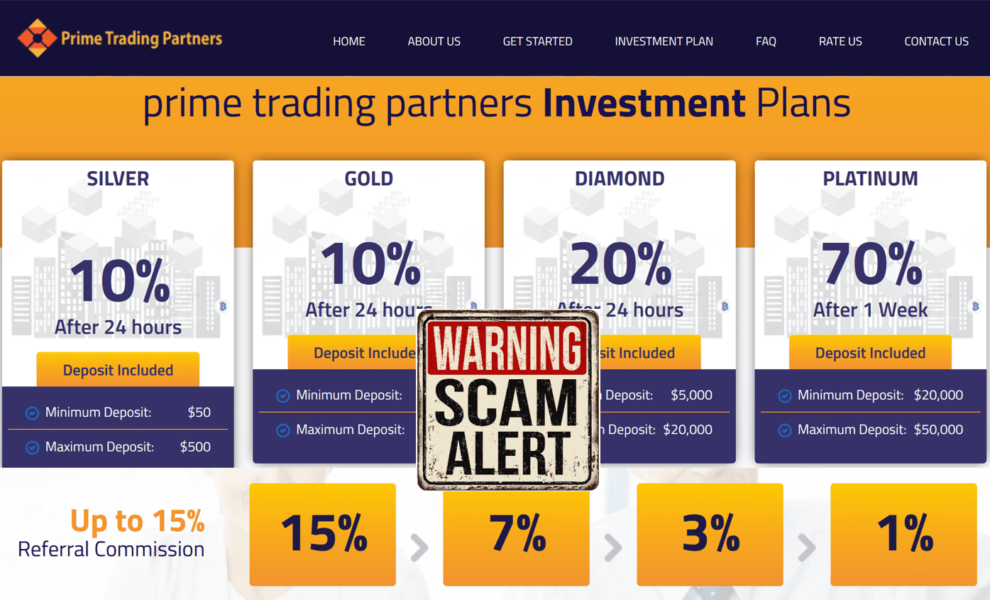 Attention - do not fall for the Prime Trading Partners crypto scam