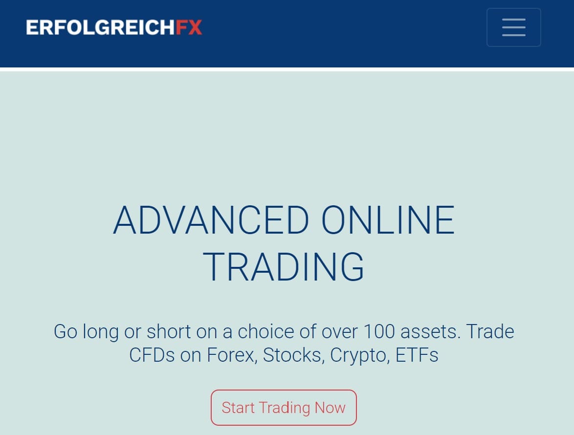 investor warning against ErfolgreichFX broker scam