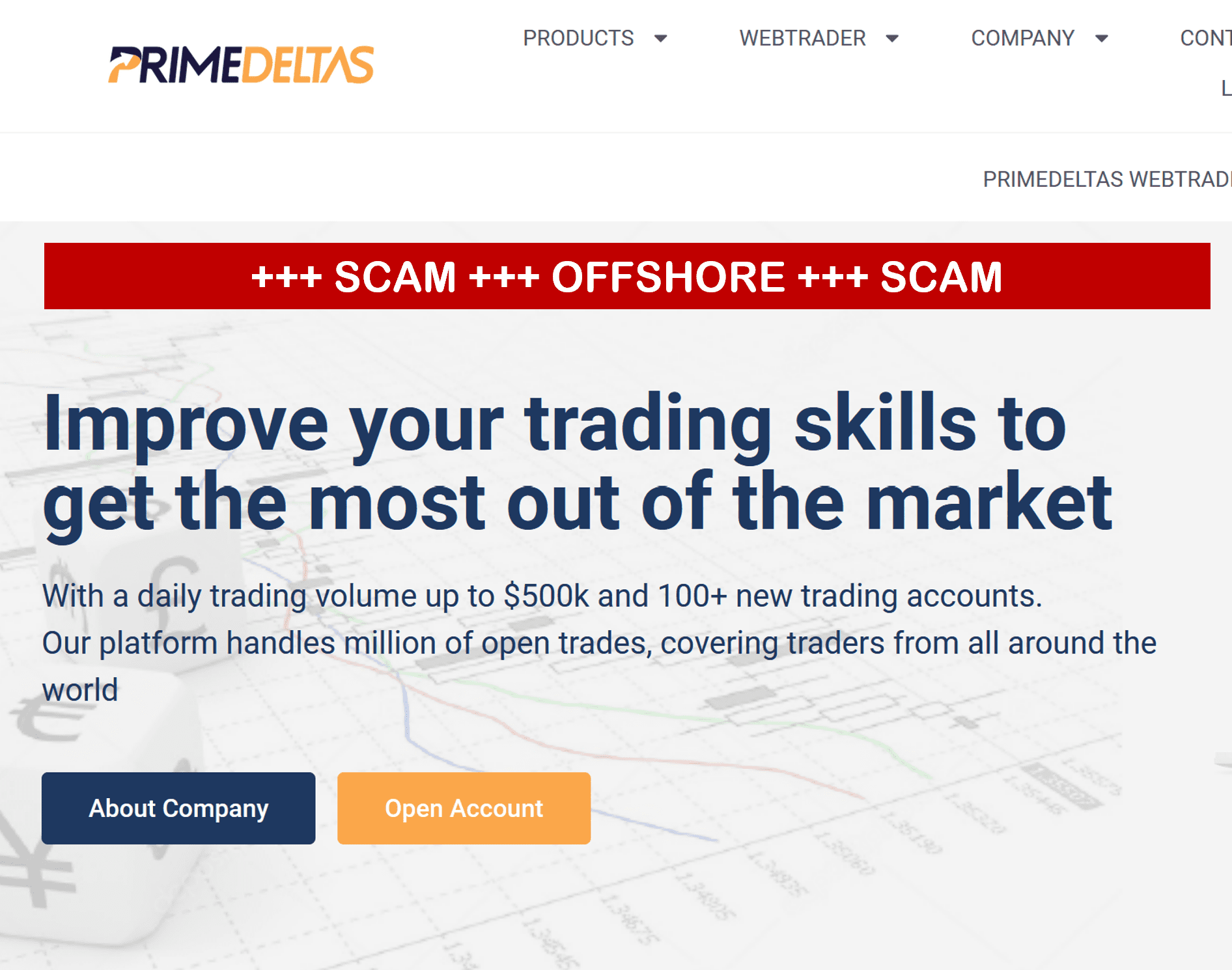 investor warning against PrimeDeltas