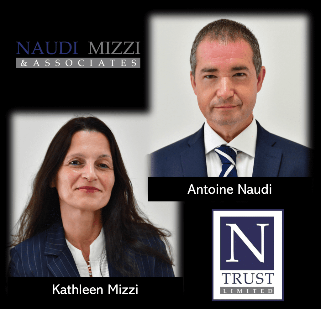 N Trust partners Kathleen Mizzi and Antoine Naudi