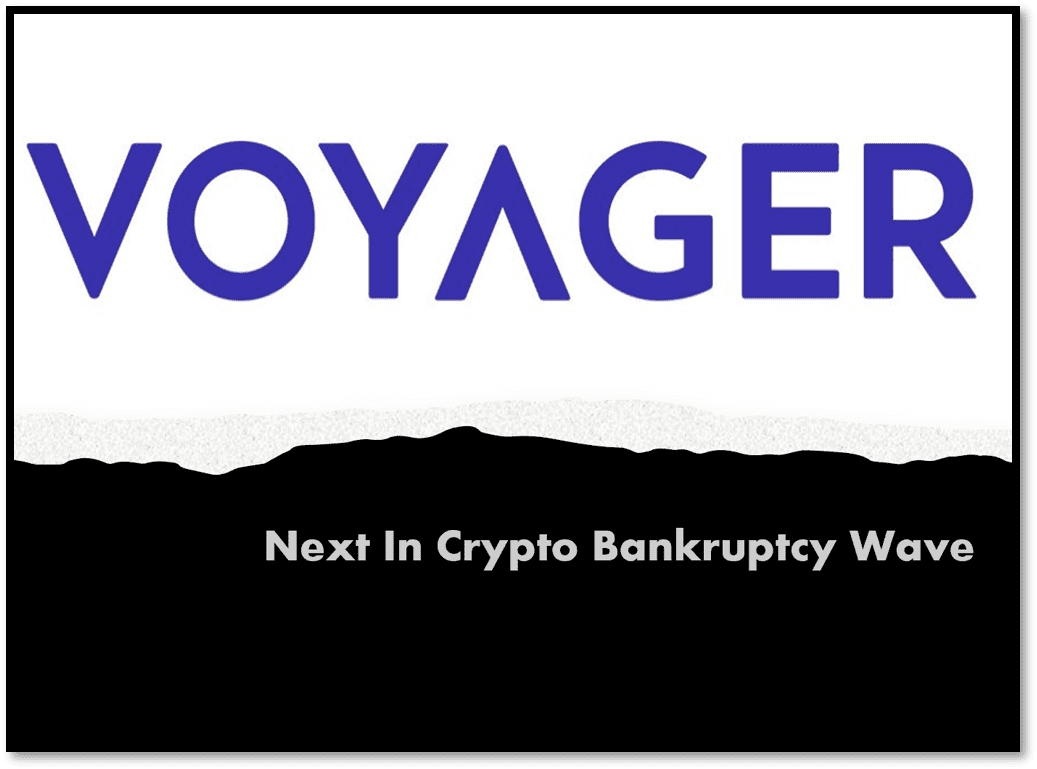 Crypto broker Voyager filed for Chapter 11 bankruptcy