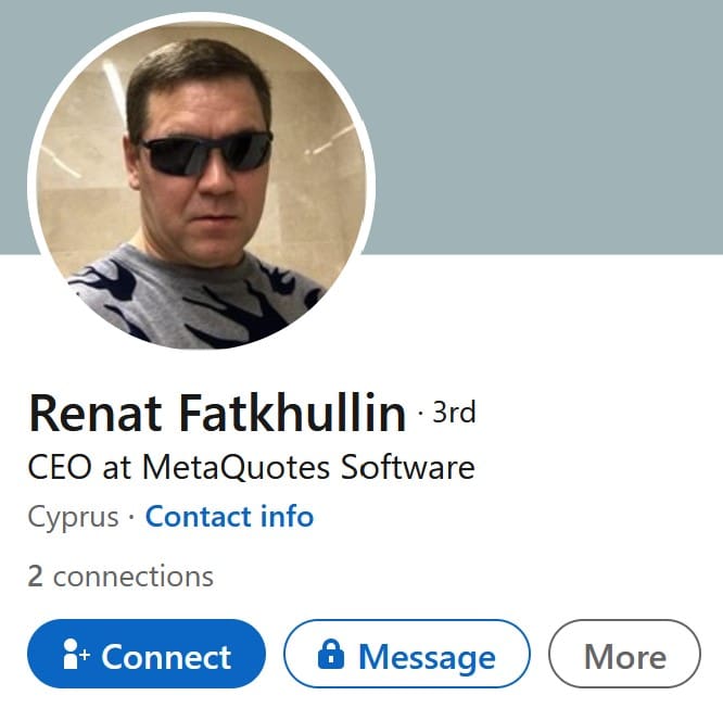 MetaQuotes CEO Renat Fatkhullin