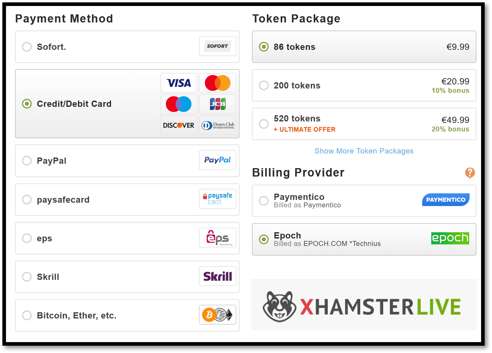 high-risk payment processor Epoch and Technius