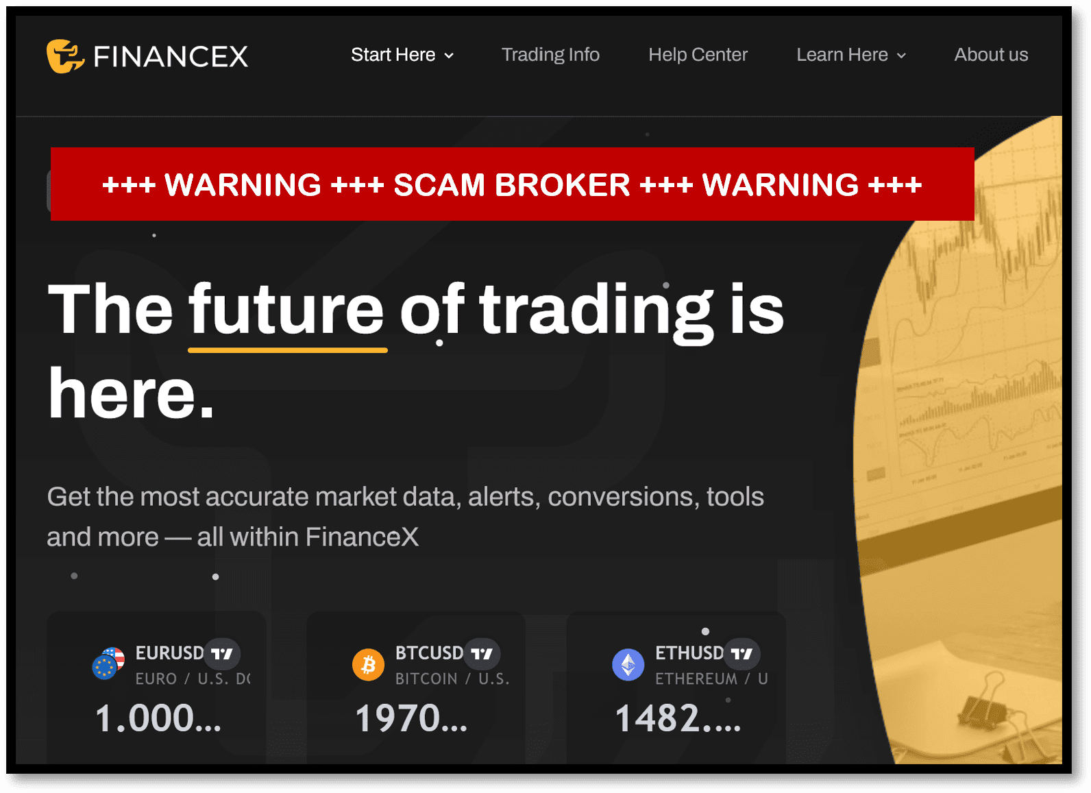 urgent investor warning against InvestX broker scam