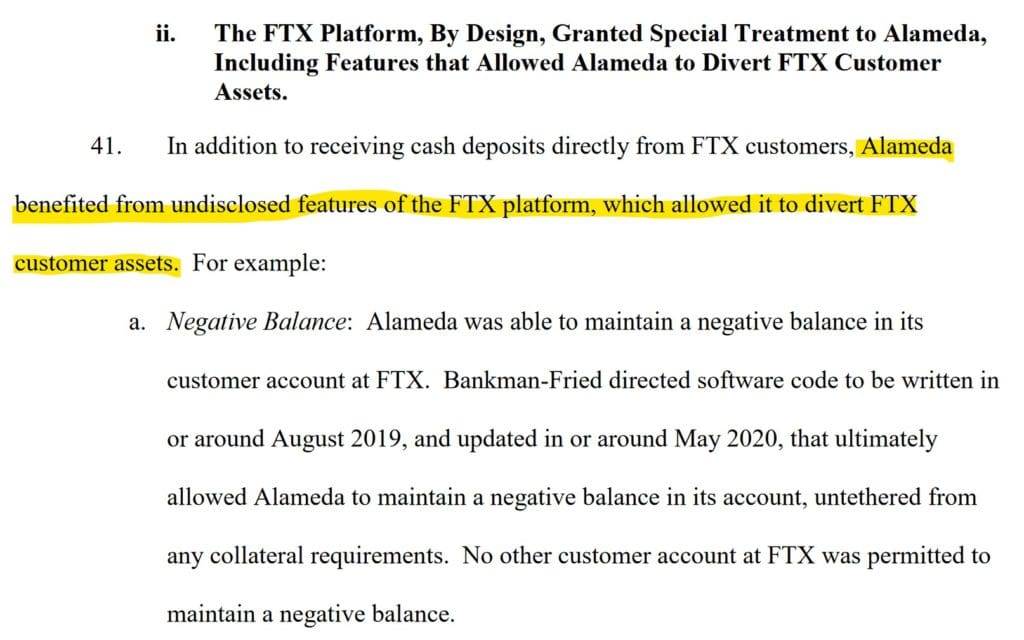 SEC complaint alleges that Sam Bankman-Fried manipulated FTX software