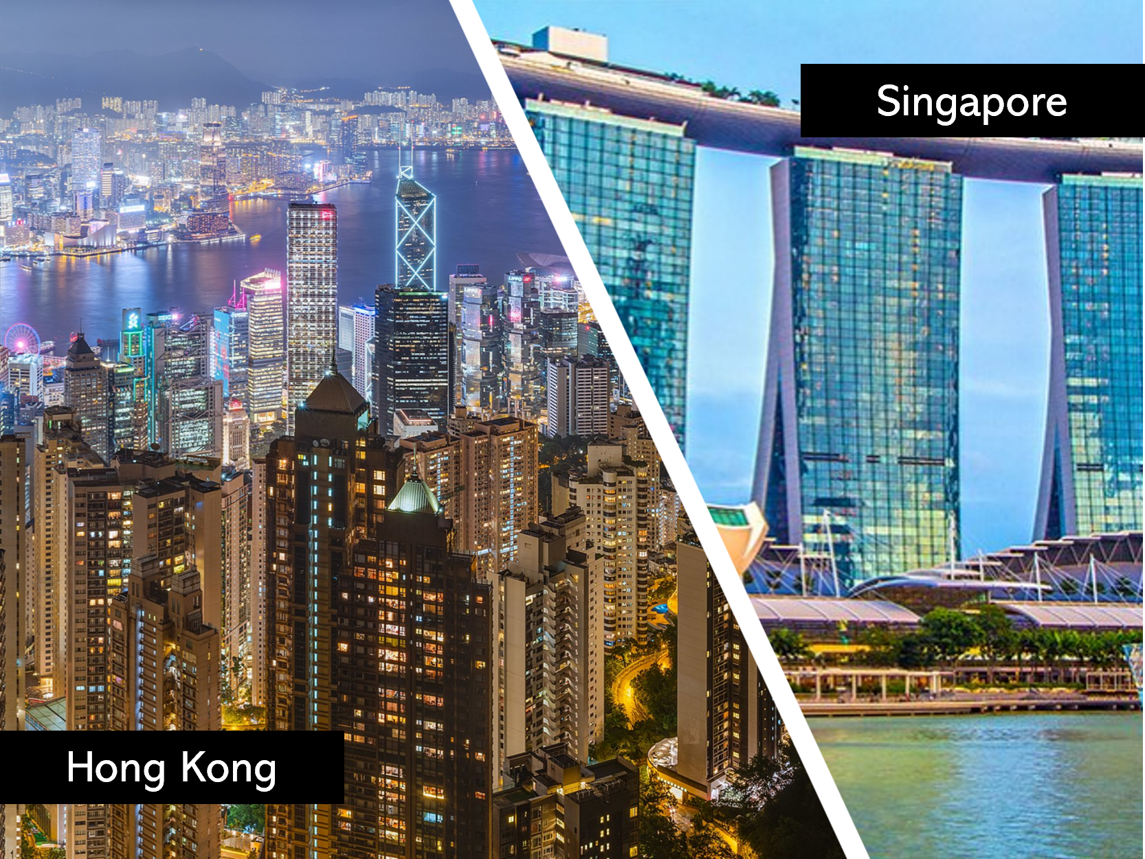 Hong Kong or Singapore is the question