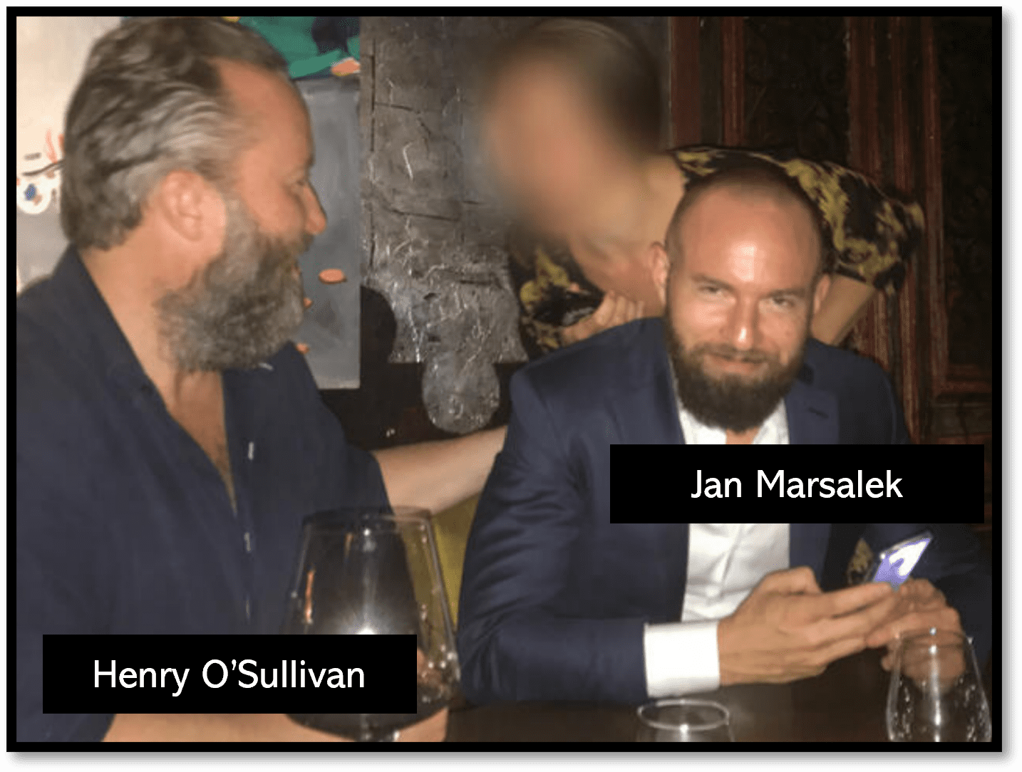 Wirecard suspects Henry O'Sullivan and Jan Marsalek