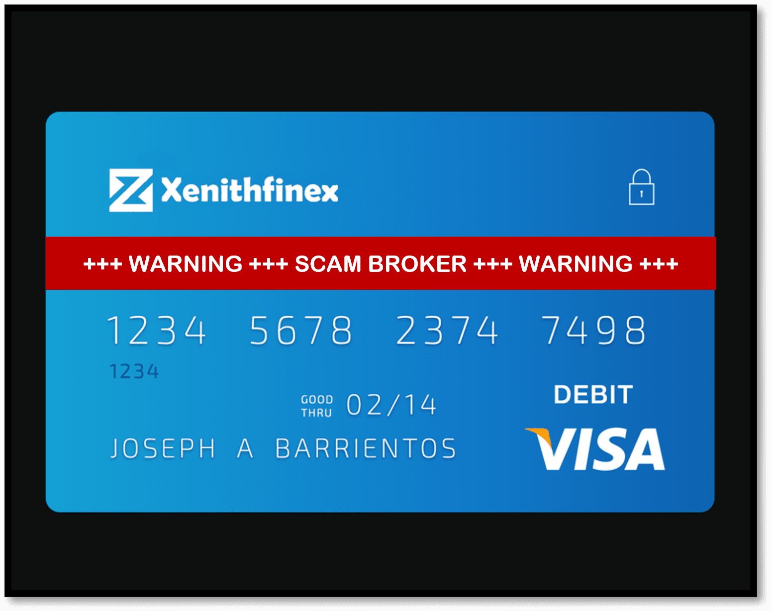 investor warning against XenithFinex