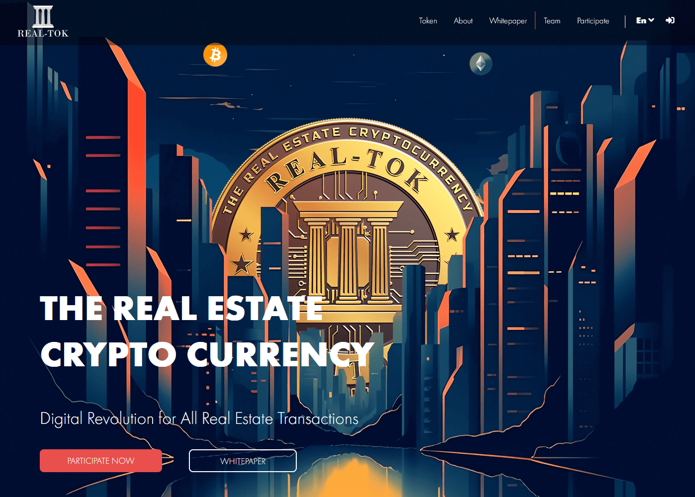 First review of the REAL-TOK Initial Coin Offering